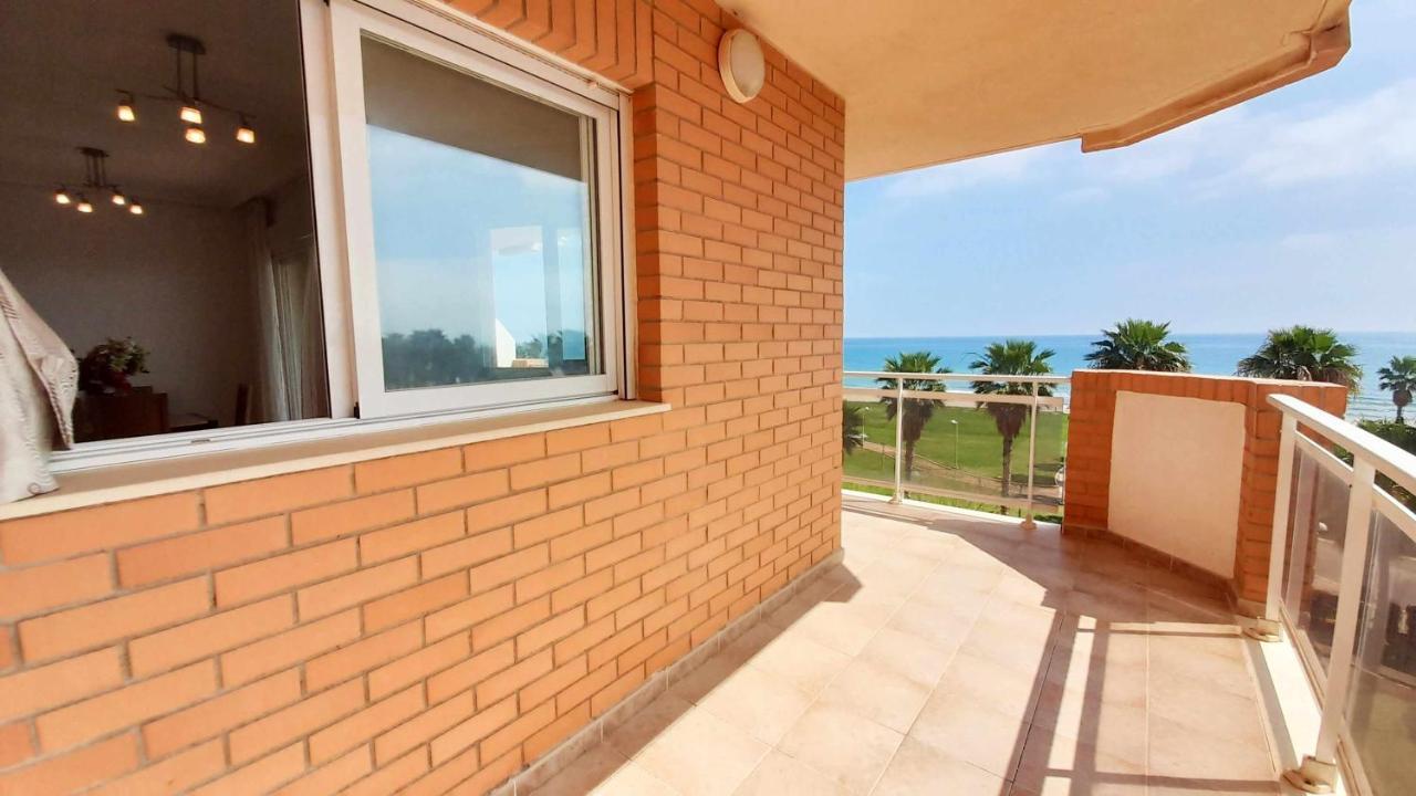 Ferienwohnung Ayf Frontal Al Mar Con 2 Terrazas Y Wifi Oropesa del Mar Exterior foto