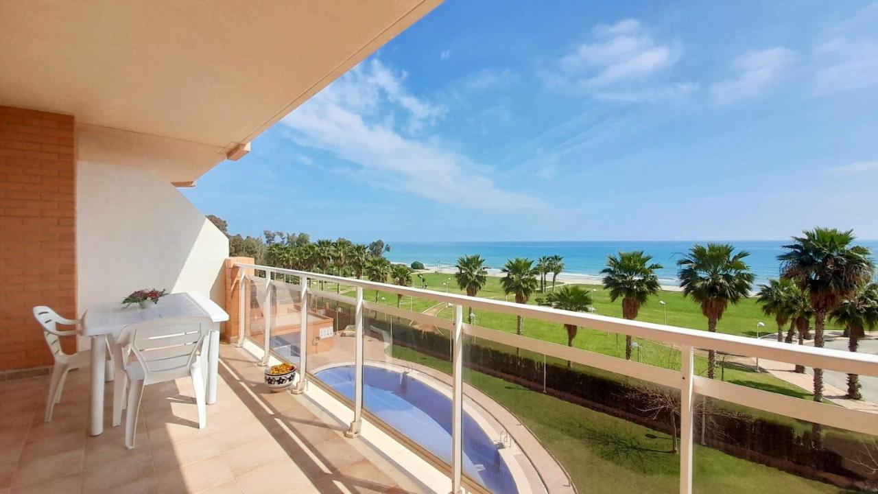 Ferienwohnung Ayf Frontal Al Mar Con 2 Terrazas Y Wifi Oropesa del Mar Exterior foto